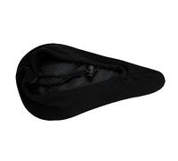 Generic Selle de Vélo en Gel de Silicone avec Coussin de Siège de Vélo 29,5 X 18 X 3 Cm avec Cordon de Serrage, Housse Résistante Facile à Mettre et à Enlever pour VTT, Route, Ville, Navetteurs