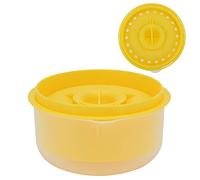 Generic Séparateur D'œufs, Outil de Cuisine Durable et Facile à Nettoyer pour Boulangerie Domestique, Matériau Non Toxique pour 6 œufs à Usage Domestique (YELLOW)