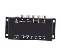 Generic Séparateur Vidéo AHD 4 Canaux 1080P pour Caméra de Recul de Voiture avec connectivité Multi-caméra pour Bus de Camion RV