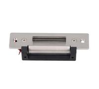 Generic Serrure à Gâche électrique Robuste pour Zones de Haute sécurité, Acier Inoxydable PVC DC 12 V pour Système de Contrôle D'accès de Porte, Serrures Cylindriques