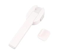 Generic Serrure D'abattant de Toilette à L'épreuve des Bébés, Sécurisée pour la sécurité des Enfants, Installation Facile pour les Parents Occupés, Plastique Blanc