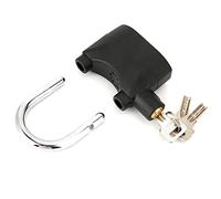 Generic Serrure D'alarme Antivol avec Sirène, Cadenas étanche pour Fenêtre de Porte de Vélo de Moto, Alliage D'aluminium Durable, Son Fort de 110 DB, Taille Mini Portable, Convient à la Plupart des