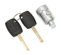 Generic Serrure de Barillet D'allumage avec 2 Clés 1926227 de Remplacement Haute Performance pour MK8 2014-2019 pour les Mécaniciens et les Amateurs de Voitures Métal + ABS