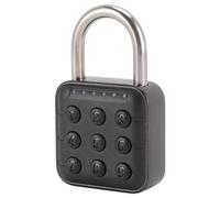 Generic Serrure de Casier à Combinaison étanche, Code à 6 Chiffres, Cadenas sans n Alliage de Zinc Durable pour Casier D'école en Plein Air (#1)