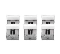 Generic Serrure DE FENRETRE, HAUTE STABILÉ 3 PIÈCES PRÉvention DE la Rouille Bouchon DE Serrure DE Fenêtre en Aci INOXYDABLE Anti-âge Installation Facile