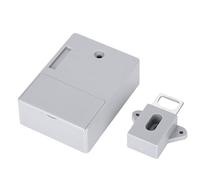 Generic Serrure de Tiroir Intelligente sans clé pour Armoire, Casier de Sauna, Serrure de Placard, sécurité de la Maison, Portes de 4,6 Cm D'épaisseur, Ouverture de Carte d'identité 125 KHz, sans