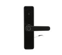 Generic Serrure Intelligente à Empreintes Digitales, Conception Flexible, Entrée de Mot de Passe Virtuel pour Appartements de Bureau, Serrure de Porte Anti-regard avec Volume Réglable pour la Maison