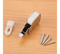 Generic Serrure Tactile pour Portes d'armoire, 10 Pièces, Dégagement Automatique à Ressort, Porte de Placard pour une Ouverture Facile des Mains