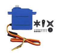 Generic Servo Numérique 23g pour Véhicules RC, Servo à Engrenages Métalliques Polyvalent, Haute Performance pour Les Applications Robotiques