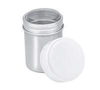 Generic Shaker à Chocolat en Acier Inoxydable 304, Capuchon à Mailles Fines, Trou de Maille Rond, Arroseur de Cacao, Sucre, Poivre, épices, Bonne Résistance la Chaleur pour la Cuisson, Argent, (304