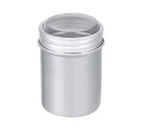 Generic Shaker à Chocolat en Acier Inoxydable 304, Capuchon à Mailles Fines, Trou de Maille Rond, Arroseur de Cacao, Sucre, Poivre, épices, Bonne Résistance la Chaleur pour la Cuisson, Argent, (304