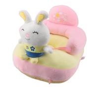 Generic Siège bébé canapé Rechargeable Antidérapant Angle Réglable en Peluche bébé Apprentissage Siège de Soutien pour une Utilisation en Extérieur (lapin)