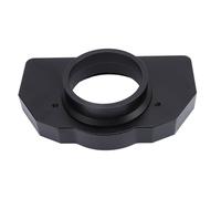 Generic Siège de Roulement de Support de Volant en Alliage D'aluminium pour Modification de Réparation de Roue de Course pour un Contrôle Précis et une Expérience de Course Améliorée pour le (BLACK)