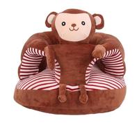 Generic Siège de Soutien pour bébé, Chaise Assise en Peluche Douce pour Tout-petits, canapé Stable pour bébé pour S'asseoir, Interaction Parent-enfant, Matériau en Velours pour Enfants, 20,5 X 17,7