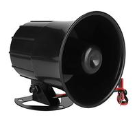 Generic Sirène D'alarme ES-626 12V 110dB, Courant de Veille 320mA pour équipement D'alarme Périmétrique, Plastique ABS Noir