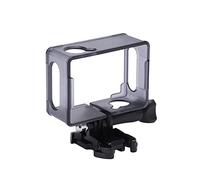 Generic SJ4000 Support de Cadre de Caméra, étui Durable pour Caméra de Sport d'action, Interface Universelle pour Support D'équitation, Matière Plastique Noire pour SJ4000