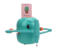 Generic Smart Drawing Robot Painting Painting Machine d'apprentissage pour Les Garçons de Filles, 2400mAh Batterie au Lithium, 12 Stylos Aquarelles (Vert Clair)