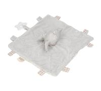 Generic Snuggle Jouet de Dentition pour bébé, Couverture de sécurité pour Poupées de Dentition en Forme D'éléphant, Charmant Design de Dessin animé pour la Stimulation Tactile, Parfait pour les Bébés