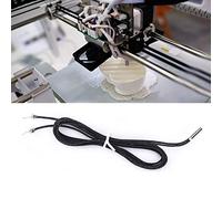 Generic Sonde de Capteur de Température à Résistance Platine PT1000-550BW, Accessoire D'imprimante 3D, Cordon de 1 M, Haute qualité pour Bloc Thermique en Cuivre Cr-10