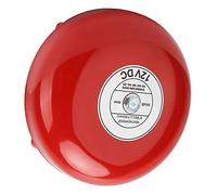 Generic Sonnette D'alarme électrique 6 Pouces, Cloche de Frappe Interne en Acier au Carbone Durable 95db pour Usage Résidentiel Industriel (12V)