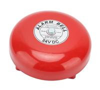 Generic Sonnette D'alarme électrique 6 Pouces, Cloche de Frappe Interne en Acier au Carbone Durable 95db pour Usage Résidentiel Industriel (24V)