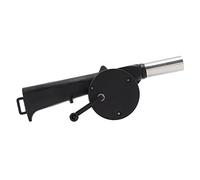 Generic Souffleur D'air Manuel, Petit Gain de Temps, Souffleur D'incendie à Manivelle Polyvalent, adapté aux Cheminées Intérieures et Extérieures