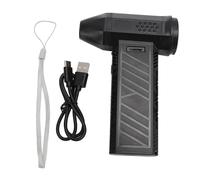 Generic Souffleur électrique Portatif à Grande Vitesse de 130 000 Tr/min avec Charge Rapide de Type C, Débit d'air de 52 M/s pour Ordinateur de Voiture, Clavier, Caméra, épilation des Poils