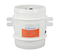 Generic Souffleur en Ligne 12 V, Ventilateur de Cale électrique Compact à Bonne étanchéité, Débit d'air élevé pour Camping-cars