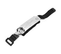 Generic Sourdine à Cordes de Guitare, Sourdine à Argentées avec Amortisseur de Son à Motif Crucifix pour Guitares Basses Acoustiques électriques à 6 Cordes