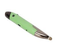 Generic Souris à Stylet Silencieuse et Lumineuse Rechargeable sans Fil pour Ordinateur Portable PC, Petite Souris à Stylet sans Fil 2,4 G Double Mode Portable pour Système iOS, Matériau ABS (Green)