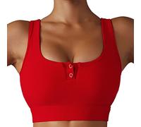 Generic Soutien-Gorge de Yoga, Soutien-Gorge Sportif Séchage à Séchage Rapide Fibre de Polyuréthane Confortable pour Courir pour Danser pour Les Filles (S)