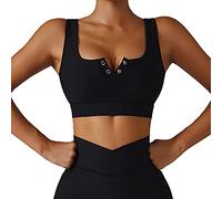 Generic Soutien-Gorge de Yoga, Soutien-Gorge Sportif Séchage à Séchage Rapide Fibre de Polyuréthane Confortable pour Courir pour Danser pour Les Filles (L)