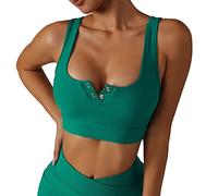 Generic Soutien-Gorge de Yoga, Soutien-Gorge Sportif Séchage à Séchage Rapide Fibre de Polyuréthane Confortable pour Courir pour Danser pour Les Filles (M)