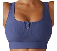 Generic Soutien-Gorge de Yoga, Soutien-Gorge Sportif Séchage à Séchage Rapide Fibre de Polyuréthane Confortable pour Courir pour Danser pour Les Filles (L)