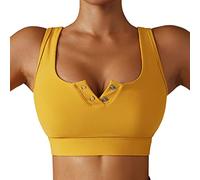 Generic Soutien-Gorge de Yoga, Soutien-Gorge Sportif Séchage à Séchage Rapide Fibre de Polyuréthane Confortable pour Courir pour Danser pour Les Filles (M)