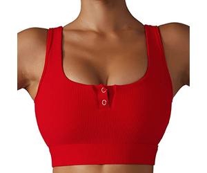 Generic Soutien-Gorge de Yoga, Soutien-Gorge Sportif Séchage à Séchage Rapide Fibre de Polyuréthane Confortable pour Courir pour Danser pour Les Filles (L)