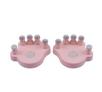 Generic SP-140 Correcteur de Doigts de Piano pour Débutants, 1 Paire/pack D'entraînement de Force des Doigts pour Pianistes, ABS + Silicone, Noir/vert/rose (Genericm70ht5iwe1-I7392P)