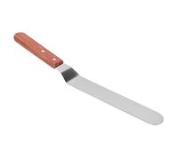 Generic Spatules à Cire en Acier Inoxydable avec Manche en Bois, Long Applicateur de Cire pour L'épilation et le Mélange de, 1 unité pour un Usage Domestique