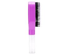 Generic Spray de Brume de Brosse à Cheveux 2 en 1, Outil de Contrôle des Frisottis pour les Types de Cheveux, Portable et Léger pour les Voyages (PURPLE)