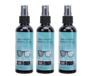 Generic Spray Réparateur de Réparation de Rayures pour Lentilles de Lunettes, 100ml X 3, Nettoyage Rapide pour écran de Lunettes, Multifonctionnel