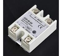 Generic SSR-80AA Module de Commutation de Relais Statique monophasé 80 A - Relais temporisé Compact et Durable pour Circuits de Commutation, Parfait pour les Applications Haute Fréquence