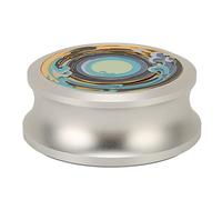 Generic Stabilisateur de Disque avec Coussinet Inférieur en Silicone, Pince de Poids D'enregistrement Découpée avec Précision CNC pour Une qualité Sonore Améliorée, Ventilateurs de Platine 3,1