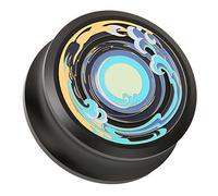 Generic Stabilisateur de Disque avec Coussinet Inférieur en Silicone, Pince de Poids D'enregistrement Découpée avec Précision CNC pour une qualité Sonore Améliorée, Ventilateurs de Platine 3,1 (BLACK)