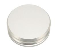 Generic Stabilisateur de Disque pour Platine Vinyle, Absorption Professionnelle des Chocs pour une qualité Sonore Améliorée pour les Platines à Courroie et les Platines à Entraînement Direct, (SILVER)