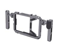 Generic Stabilisateur Portatif Stable en Alliage D'aluminium pour Appareil Vidéo pour Smartphone avec Télécommande Bluetooth pour la Réalisation de Films Vlogging Live Streaming, compatibilité