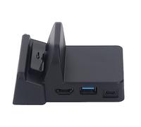 Generic Station d'accueil TV USB de Type C, Station d'accueil TV Portable avec Protection contre les Surtensions pour Ordinateur (DN600)