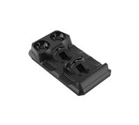 Generic Station de Chargement Rapide 4 en 1 pour Manettes PS Move et, Indicateur LED Bicolore, Charge Quatre Manettes Simultanément, Parfaite pour Les Joueurs, Couleur Noire
