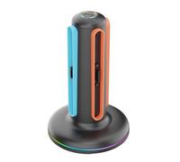 Generic Station de Chargeur de Contrôleur Magnétique, Station de Chargeur de Rapide avec Câble USB Câble pour le Chargement Rapide