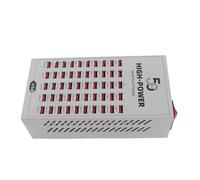 Generic Station de Recharge USB 50 Ports, Charge Multi-appareils Efficace pour la Maison, Le Bureau et L'hôtel, 9,45x4,88x2,95 Pouces, Métal + PC (Prise UE 220-250V)