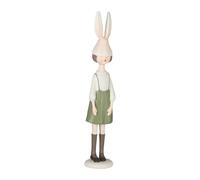 Generic Statue de Fille Lapin, Figurine de Fille Lapin, Collection Décorative, Sculpture Ornementale pour Entrée, Placard, Chambre, Bureau, Vert
